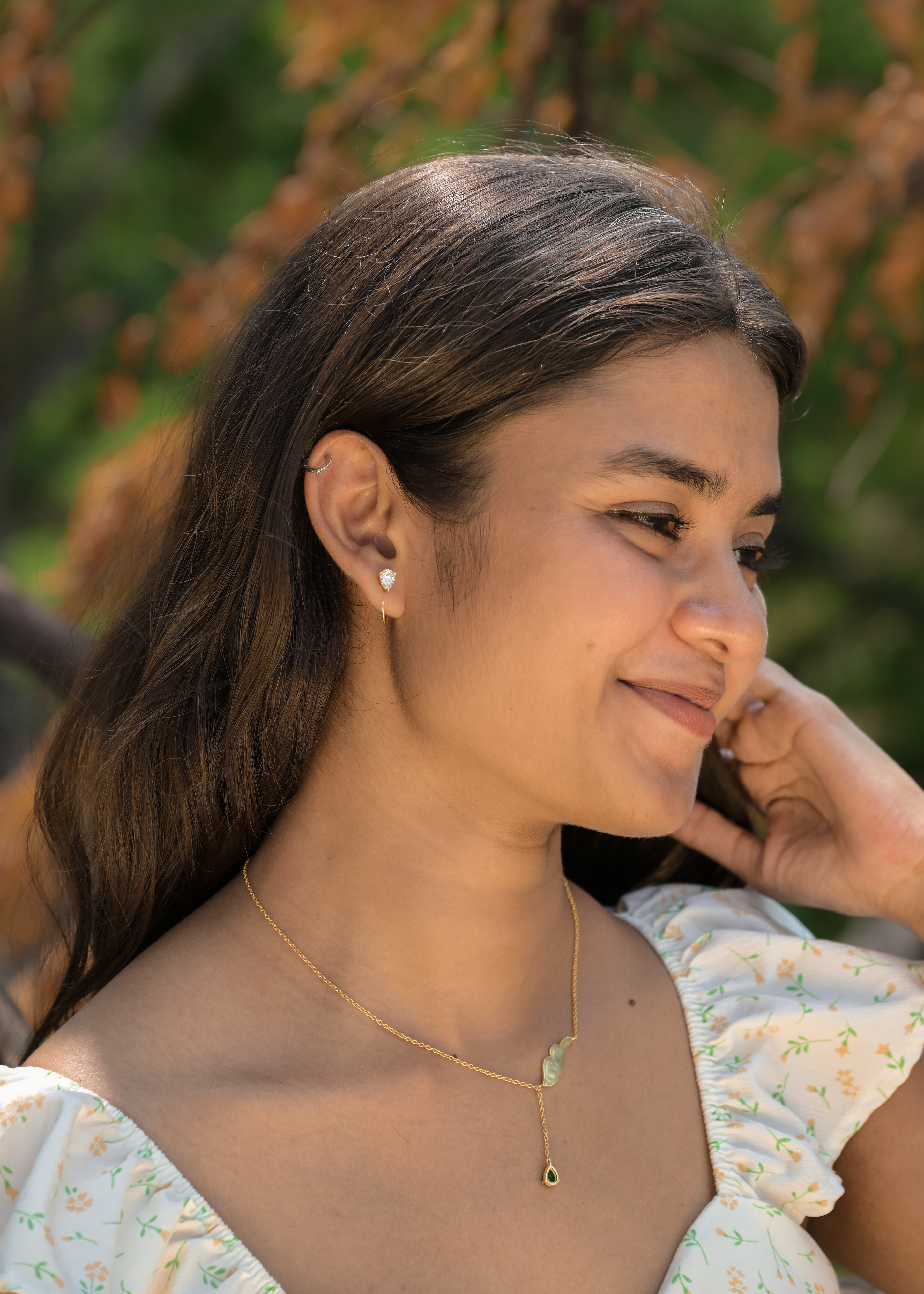 Lifestyle jewellery detail from Veesaraa latest collection